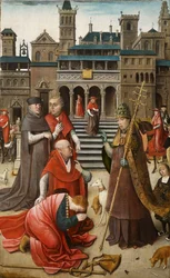 Scène uit het leven van Sint Rochus, 1517