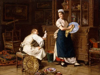 Lenteschoonmaak, 1876