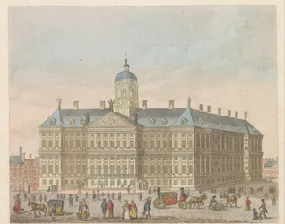 Koninklijk Paleis op de Dam, ca. 1810-1813