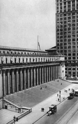 James Farley Postkantoor gebouw, New York City, VS, jaren 1930