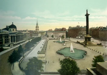 Trafalgar Square, ca. 1900