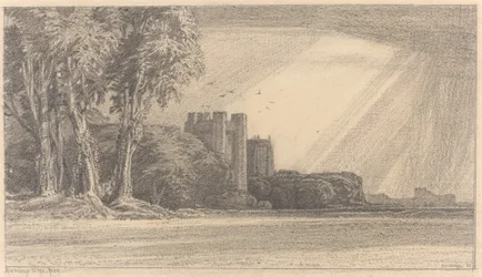 Landschap met Kasteel