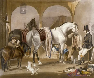 De Clipper, gegraveerd door J.R. Mackrell