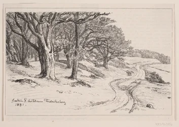 Fra Hestehaven, Frederiksborg