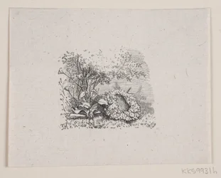 Illustratie bij "De laatste uren", gedicht van H. J. Greensteen