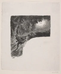 Illustratie voor "Guldfuglen"