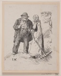 Illustratie voor "Herremandsbruden"