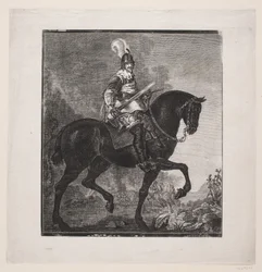 Karel van Mander: Christiaan IV te paard