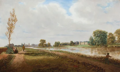 Syon House vanaf de Theems