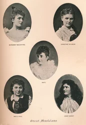 Grote Muzikanten - Plaat XII, ca. 1890, 1895