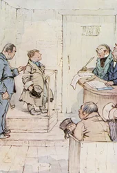 Illustratie voor Oliver Twist