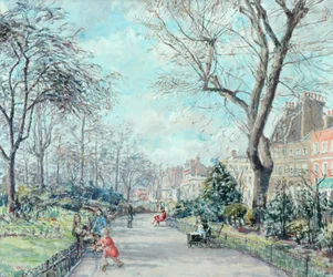 Cheyne Walk Tuinen, c.1938