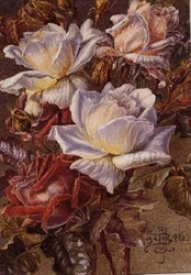 Een bos rozen