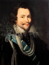Portret van George Villiers