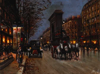 Le Boulevard St. Denis, Parijs