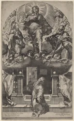 Visioen van Sint Franciscus, 1581