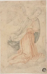 Knielende engel