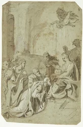 Aanbidding der Koningen