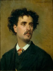 Portret van Mariano Fortuny y Madrazo