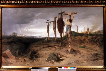 Het vervloekte veld, executieplaats in het oude Romeinse Rijk