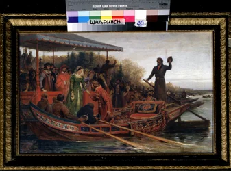 Ontvangst van de grootvorstin