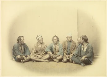 [Een groep Japanse contractarbeiders].