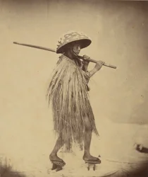 Japanner in Mackintosh, c.1865