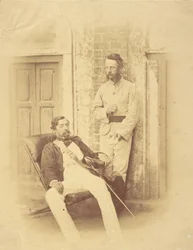 Luitenant-generaal Sir Robert Napier en luitenant-kolonel William Wilberforce Harris Greathed, Bengal