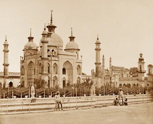 Moskee in de Husainabad Emambarah, Lucknow
