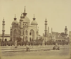 Moskee in de Hussainabad Imambara