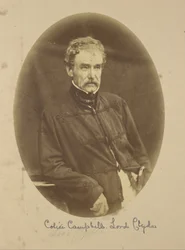 Portret van Sir Colin Campbell Lord Clyde, Opperbevelhebber in India