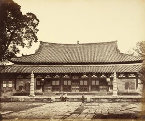 [Tempel in Tartarenwijk, Kanton, China].