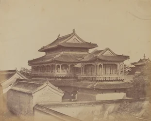 Tempel van Confucius, Peking, oktober 1860