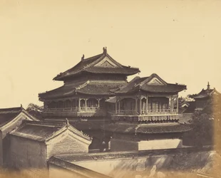 Tempel van Confucius, Peking, Oktober 1860
