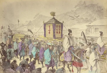 De processie van de Mikado
