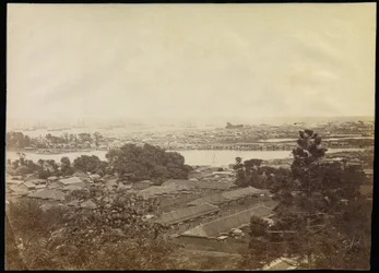 Yokohama vanaf de Governors Hill