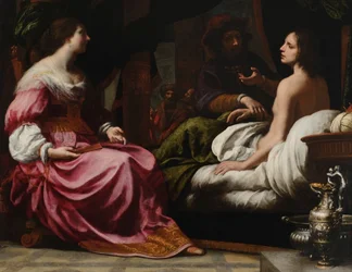 Antiochus prins van Syrië en Stratonica zijn stiefmoeder