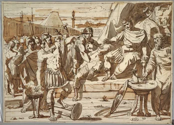 Caius Mucius Scaevola en Porsena
