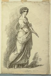 Euterpe, muze van de lyrische poëzie