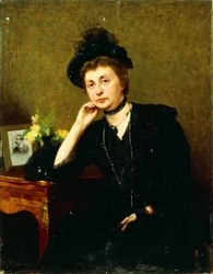 Portret van Mevrouw Pia Cottini