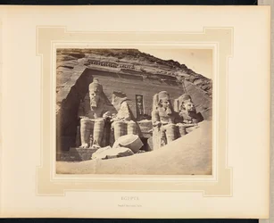 Egypte: tempel van Abu Simbel, Nubië