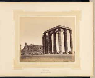 Griekenland: Tempel van de Olympische Jupiter in Athene