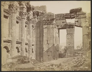 Interieur, Tempel van Jupiter, Balbek