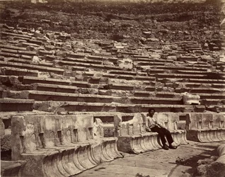 Interieur, Theater van Dionysius, Athene