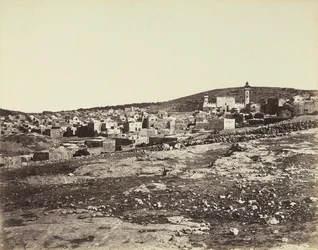 Panoramisch uitzicht op Hebron