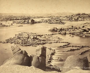 De cataracten van de Nijl, Egypte