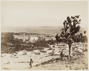 Algemeen gezicht op Baalbek, Syrië #438