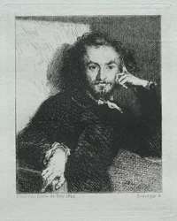 Baudelaire, naar Emil de Roy, 1869