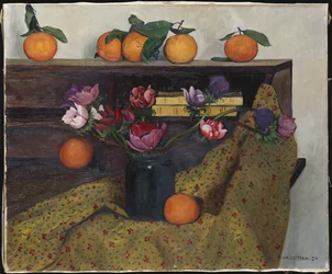 Anemonen en sinaasappels, 1924