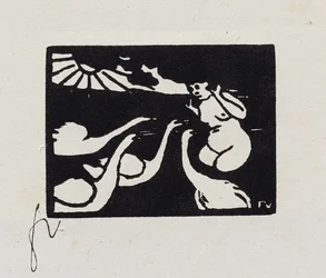 Bader met Zwanen, X uit "Les Petites Baigneuses", 1893
